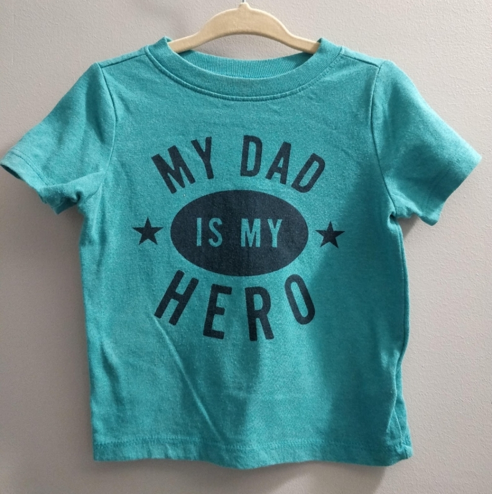 My Dad My Hero t-shirt ON 12-18m
